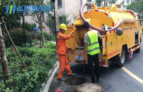 上海浦东新区金杨新村雨污管道清淤疏通